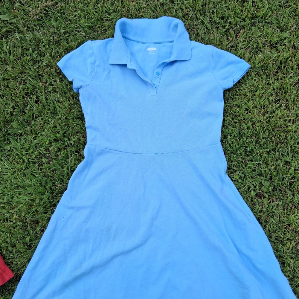 Old Navy Light Blue Kids Casual Dress